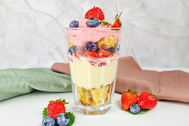 Beeren-Trifle