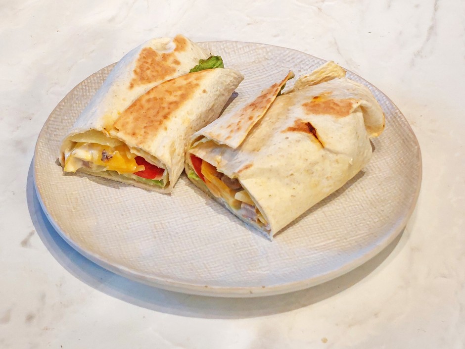 Mexico-Wrap mit Hühnerbrust