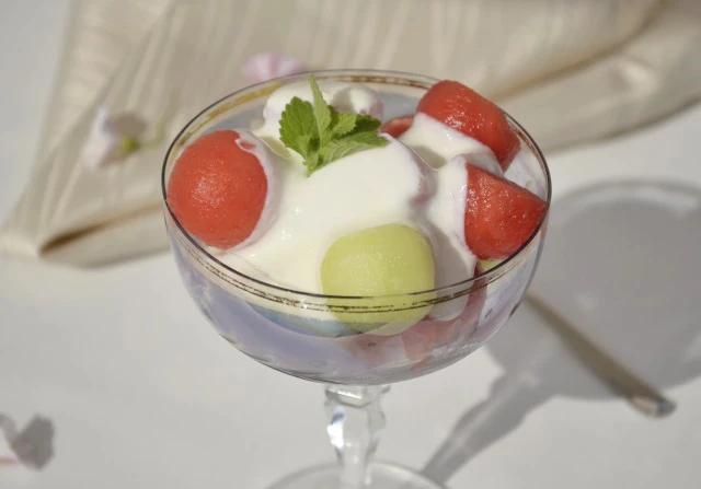 Sommerlicher Melonensalat