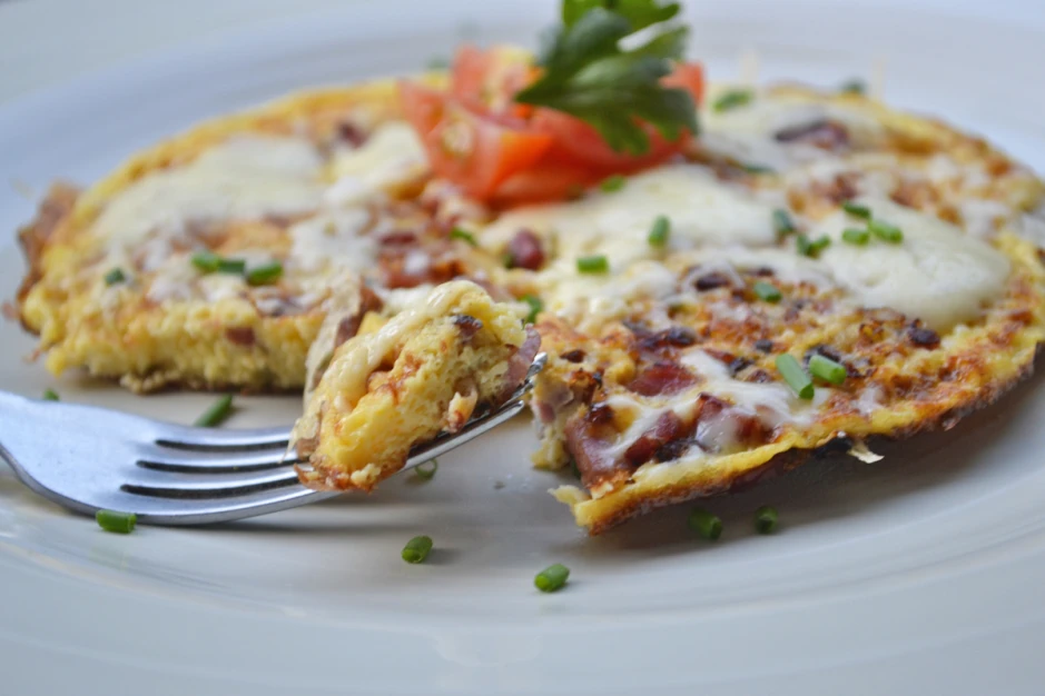 Omelett mit Bergk&auml;se