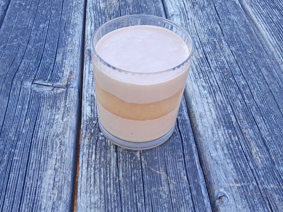 Schokomousse mit Apfel