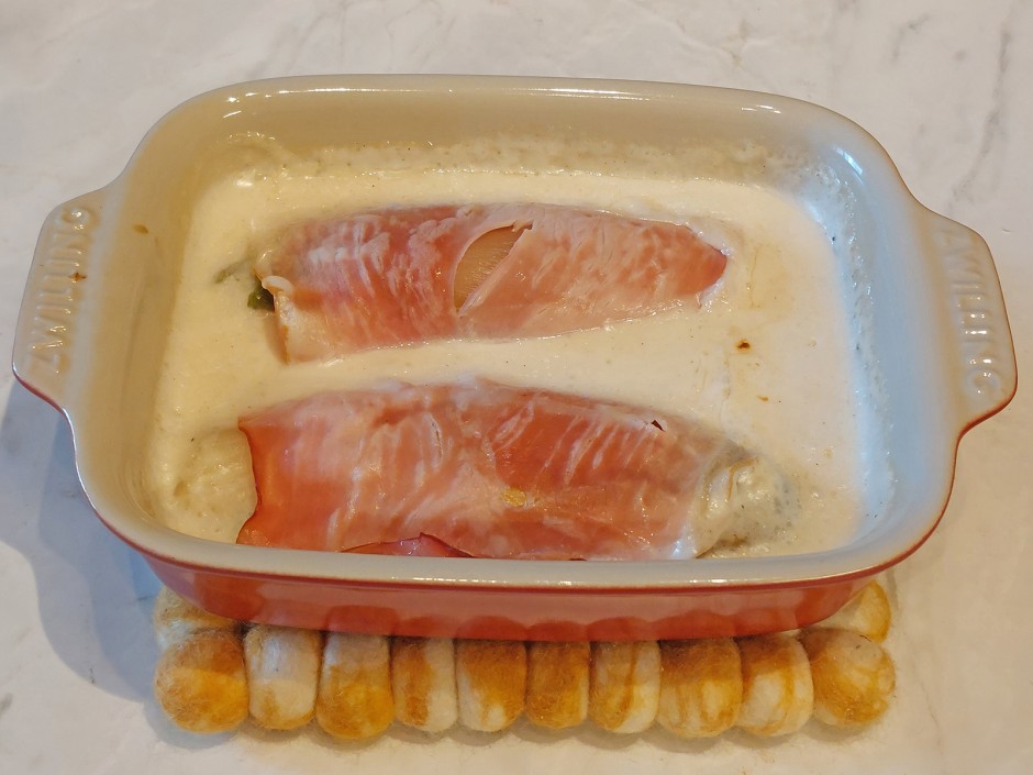 Chicorée mit Schinken