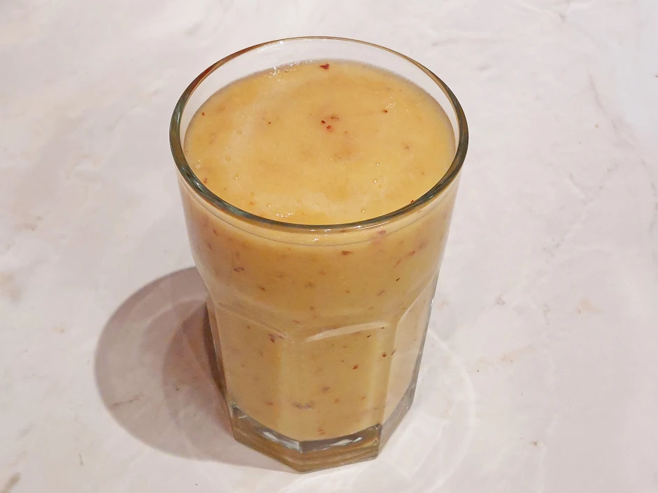 Birne-Holunder-Smoothie