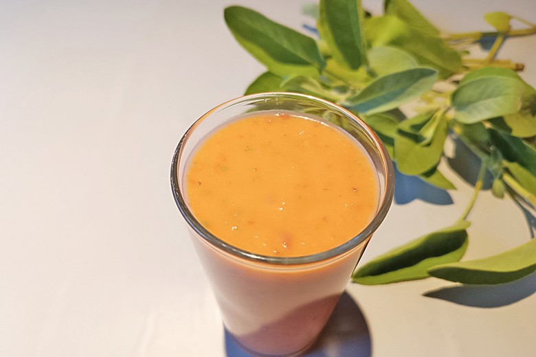 Pfirsich-Salbei-Smoothie