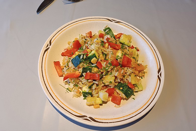 Reis-Gemüse-Pfanne