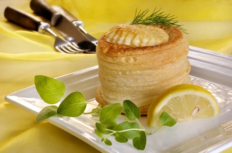 Blätterteigpastete selbst zubereiten