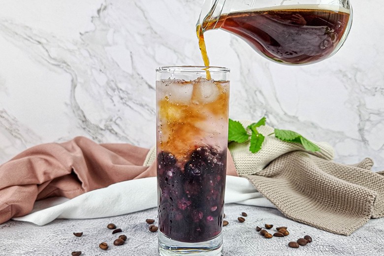 Blueberry Espresso Tonic