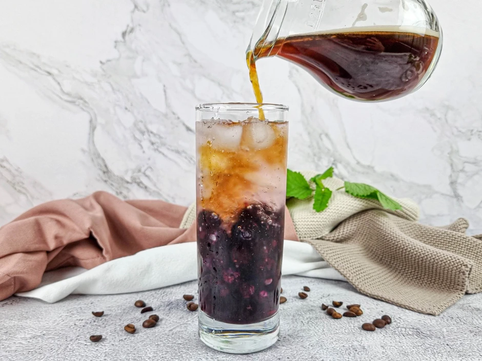 Blueberry Espresso Tonic