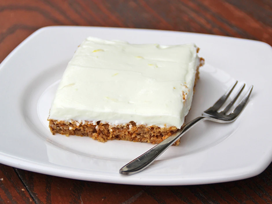 Karottenkuchen mit Topping