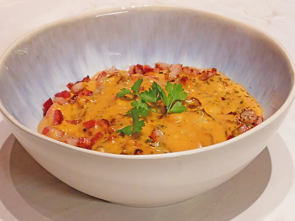 Mango-Curry-Speck-Sauce