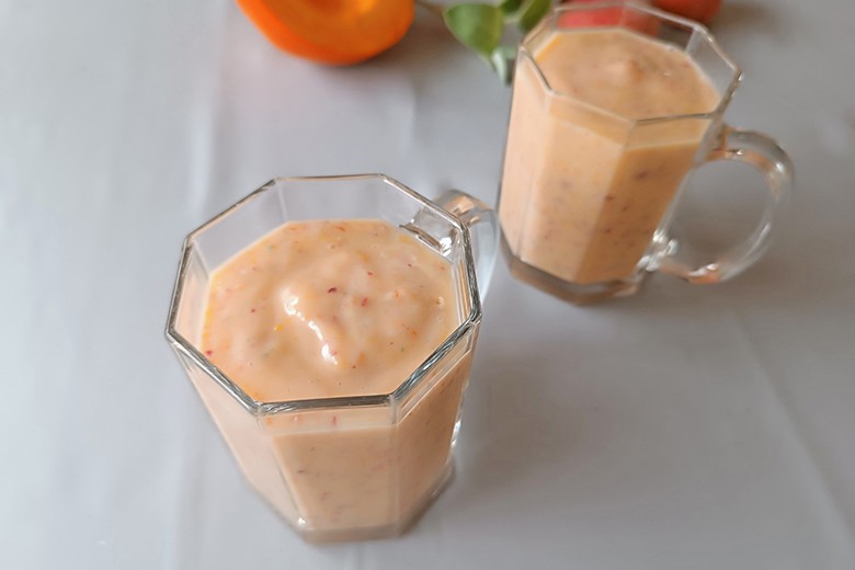 Pfirsich-Kürbis-Smoothie