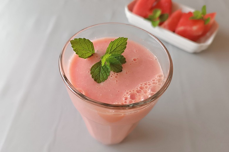 Kefir-Melonen-Smoothie