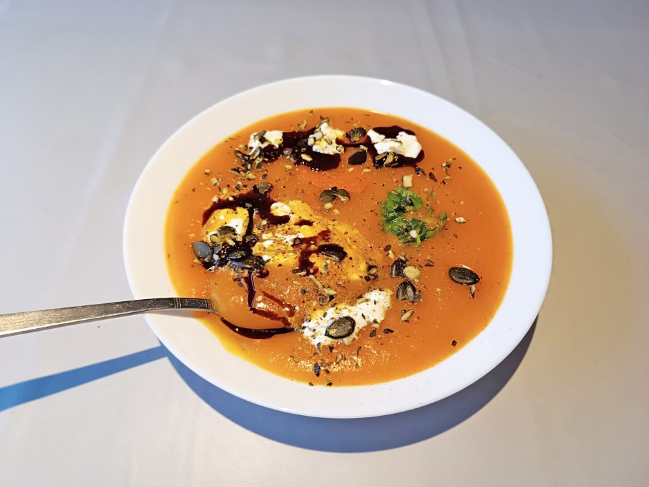 Kürbiscremesuppe