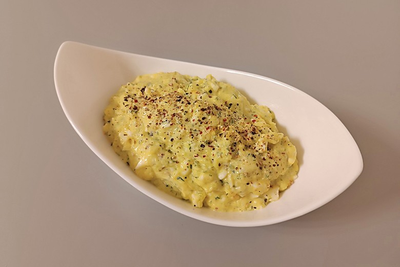 Zucchini-Ei Aufstrich