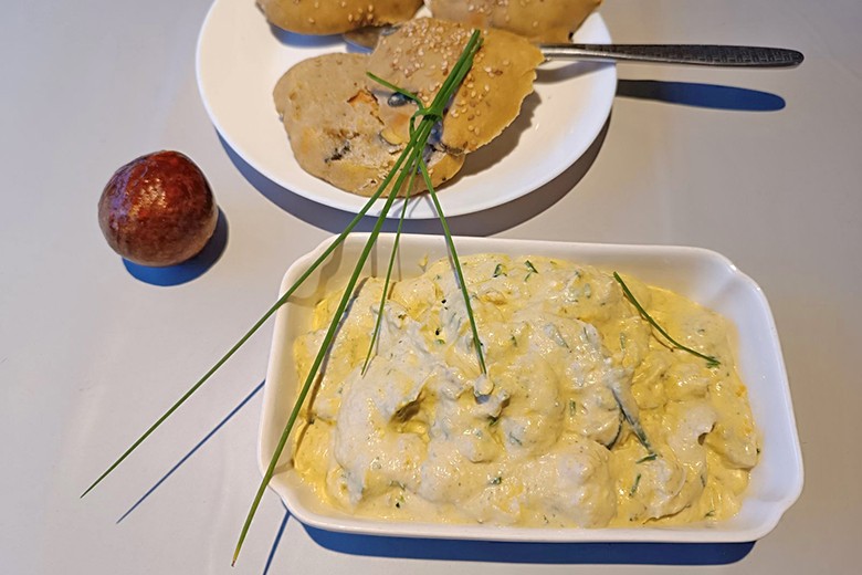 Zucchini-Avocado-Aufstrich