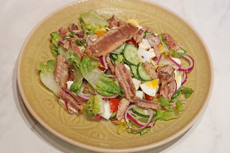 Bauernsalat mit Sardinen