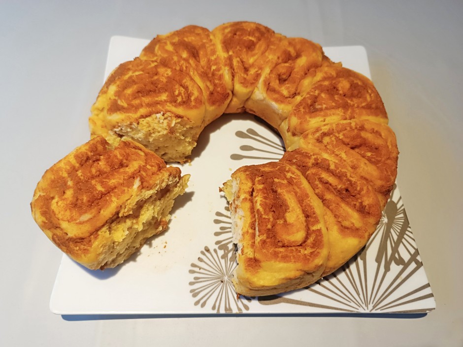 Marillenschnecken aus dem Camping-Backofen