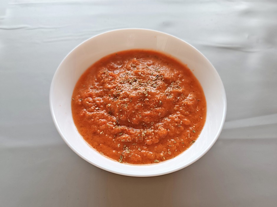Tomatensauce für Pizzabelag