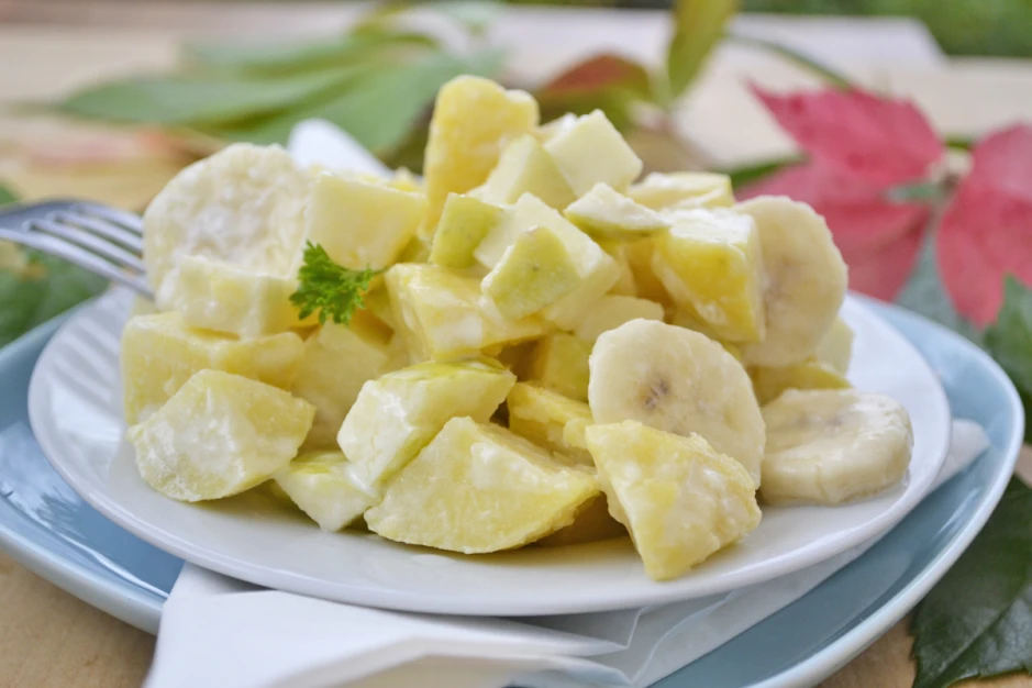 Fruchtiger Herbstsalat