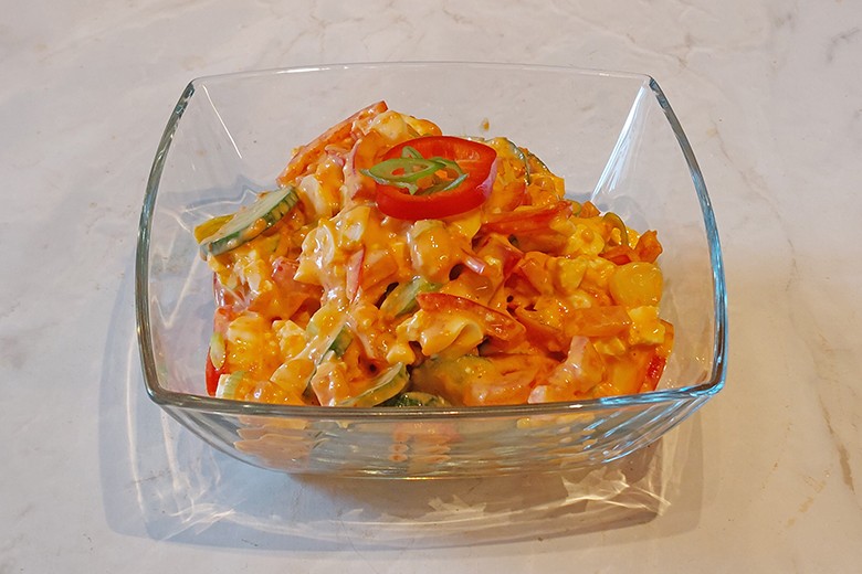 Eier-Paprika-Salat