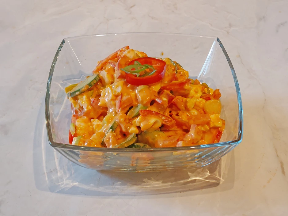 Eier-Paprika-Salat