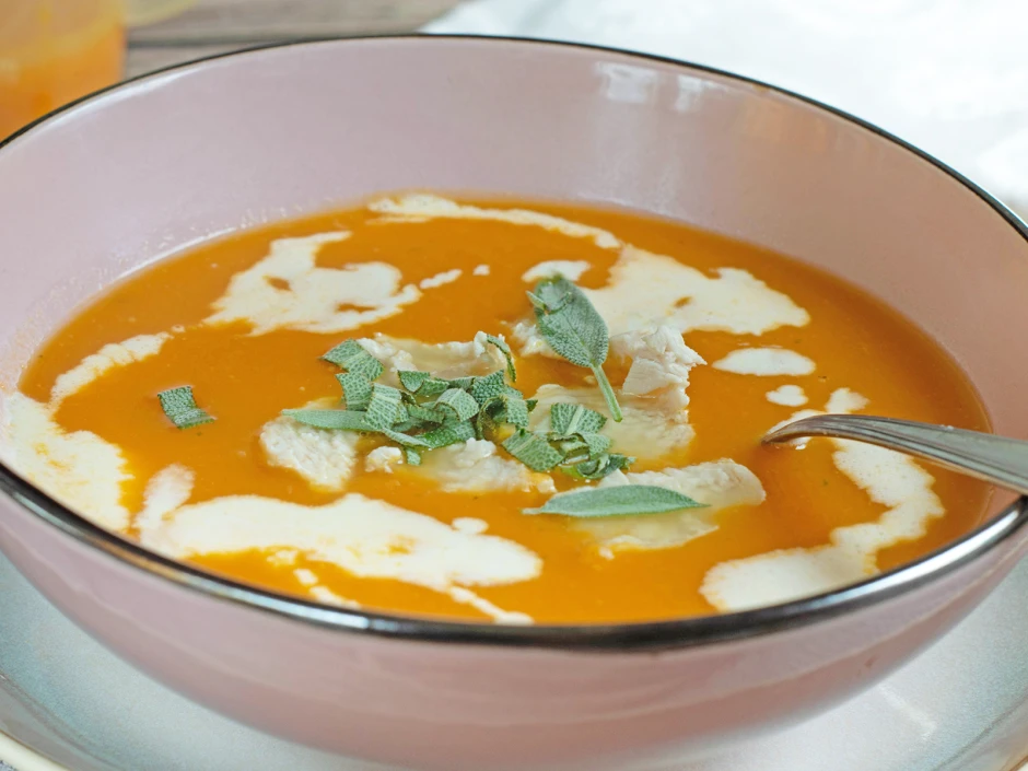 Apfel-Curry-Suppe
