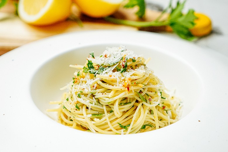 Zitronenspaghetti