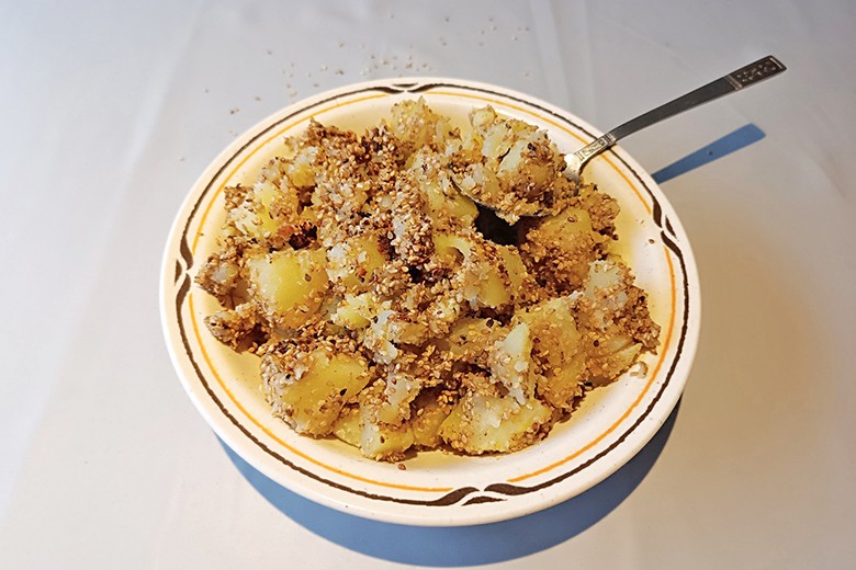 Sesam-Erdäpfel