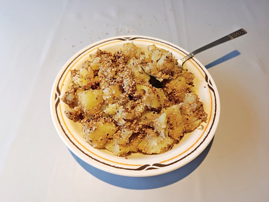 Sesam-Erdäpfel