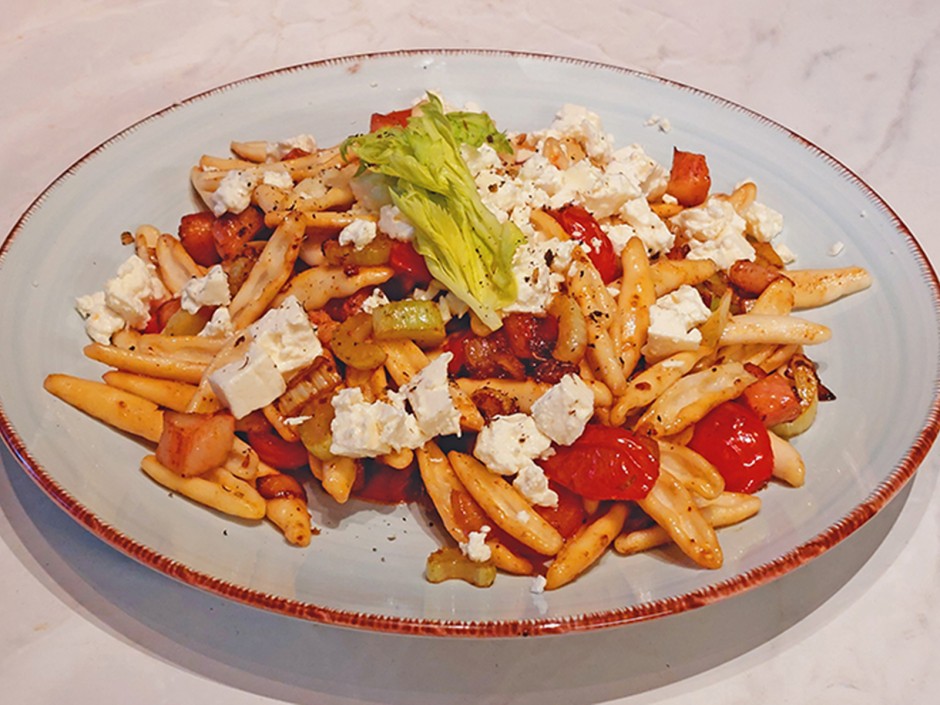 Pasta mit Speck