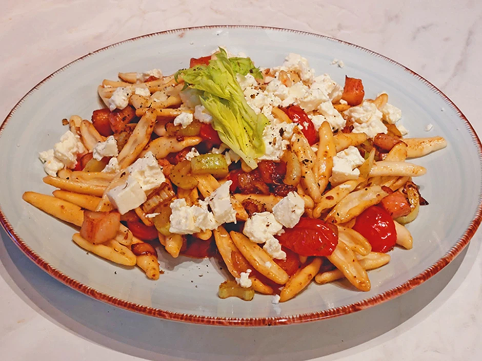 Pasta mit Speck