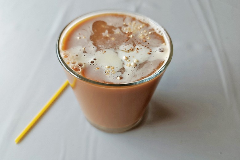 Kaffee-Vanille-Shake