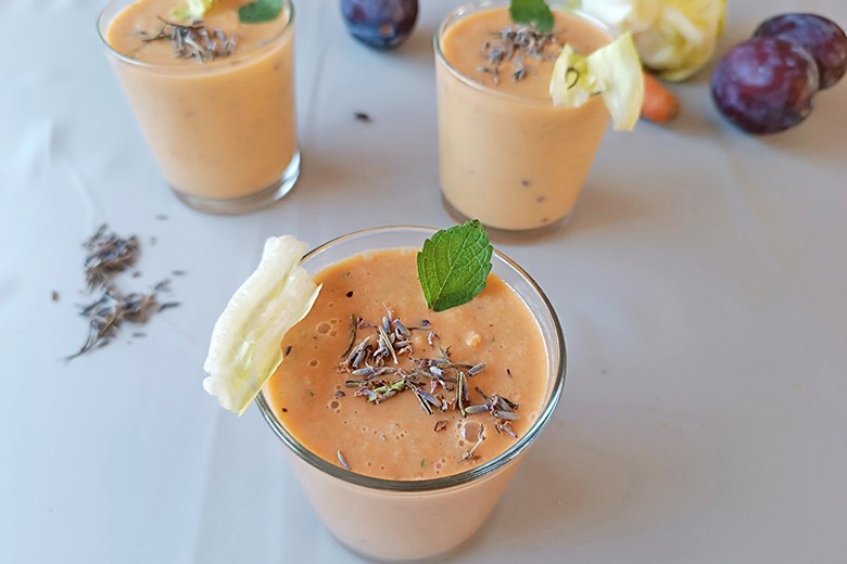 Buttermilch-Salat-Smoothie