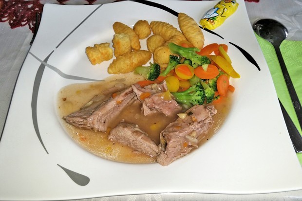 Gebratenes Kitz