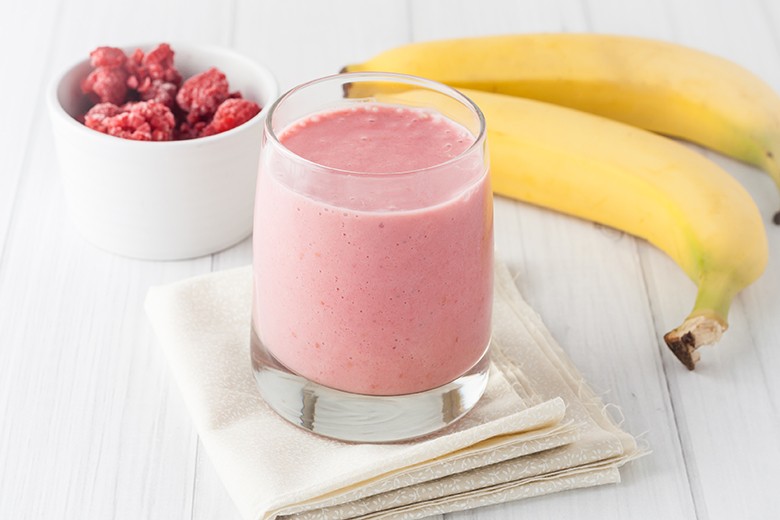 Himbeer-Bananen-Shake