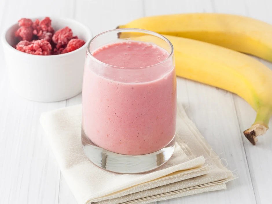 Himbeer-Bananen-Shake