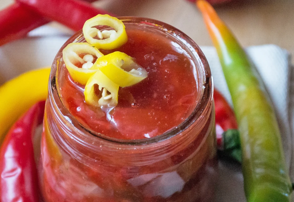 Erdbeer - Chili - Marmelade