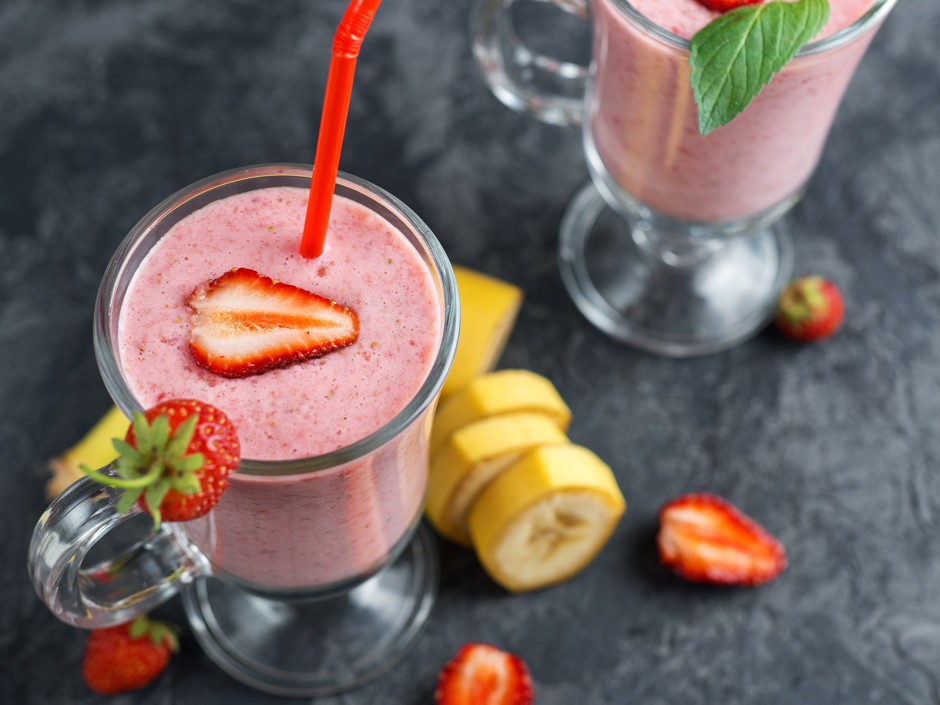 Erdbeer - Bananen - Smoothie