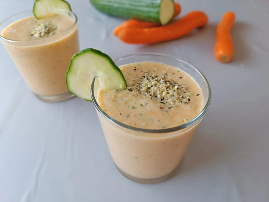Karotten-Gurken-Smoothie