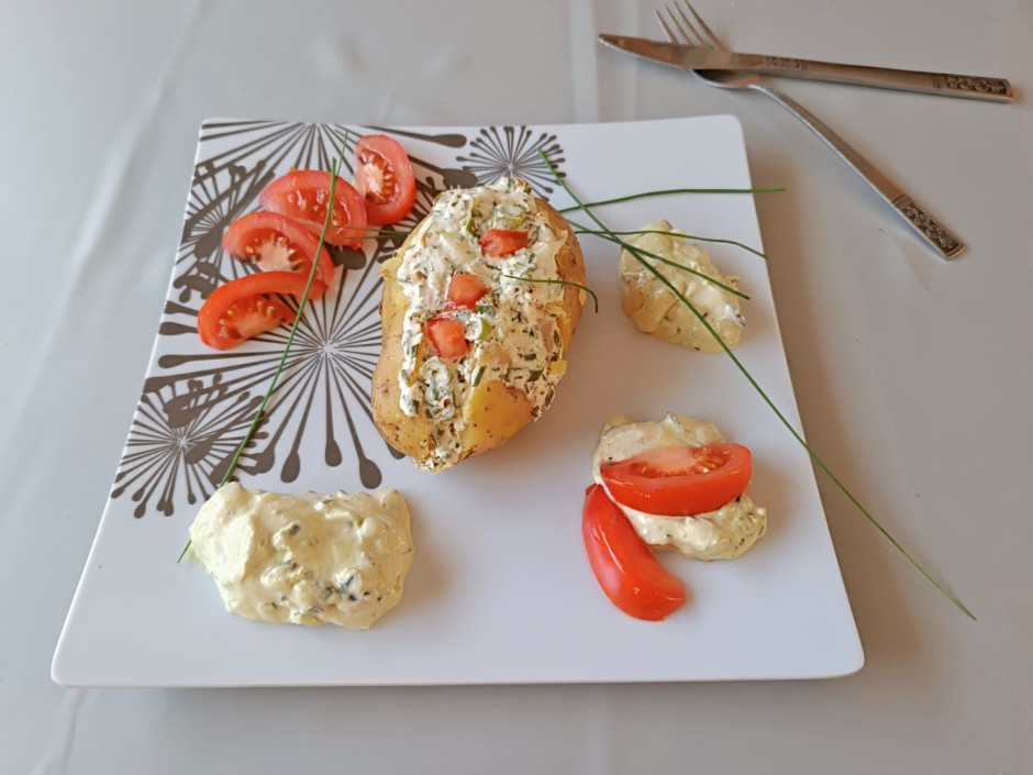 Ofenerdäpfel aus dem Camping-Backofen