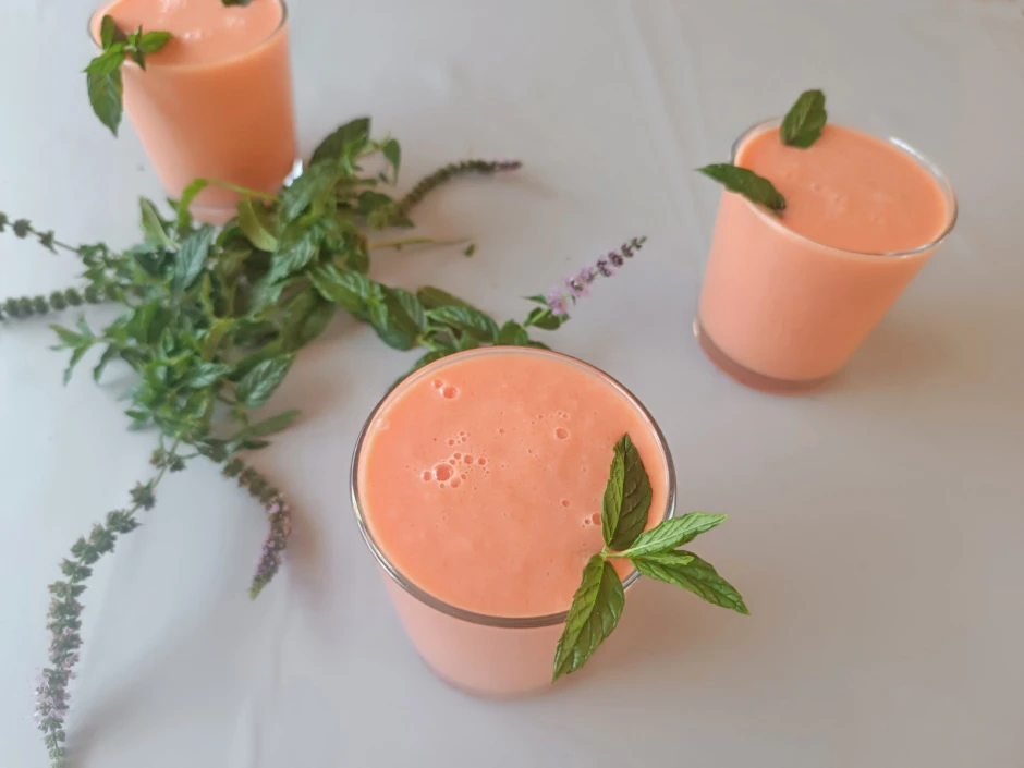 Melonen-Karotten-Smoothie