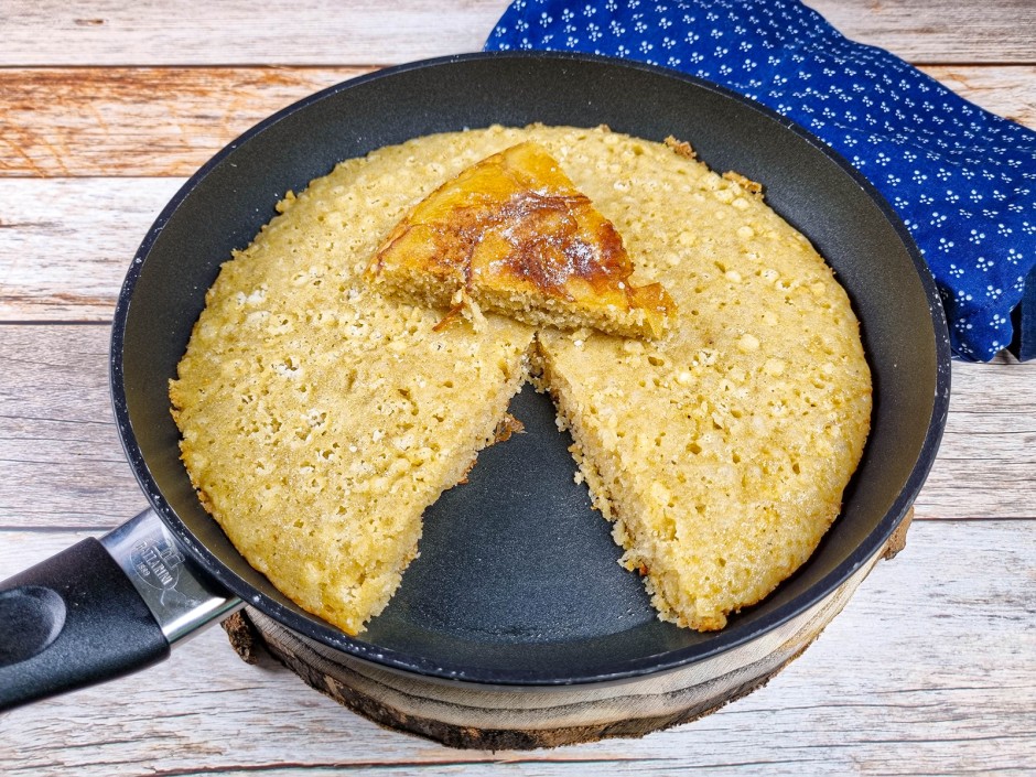 Apfelkuchen im Pfannen-Style