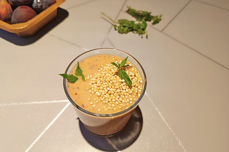 Feigen-Zwetschken-Smoothie