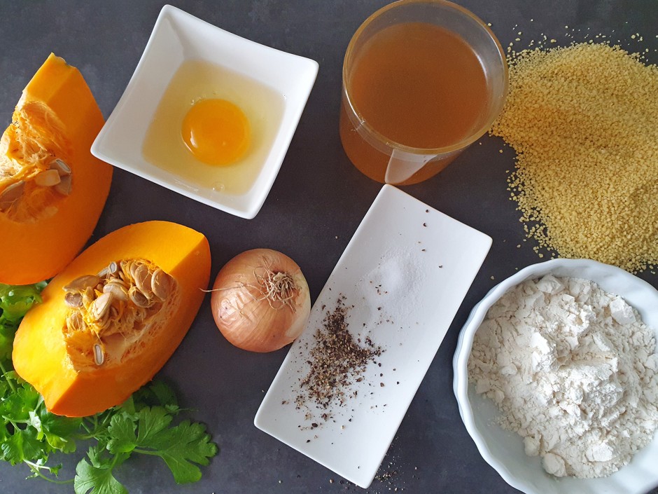 Couscous-Kürbis-Puffer