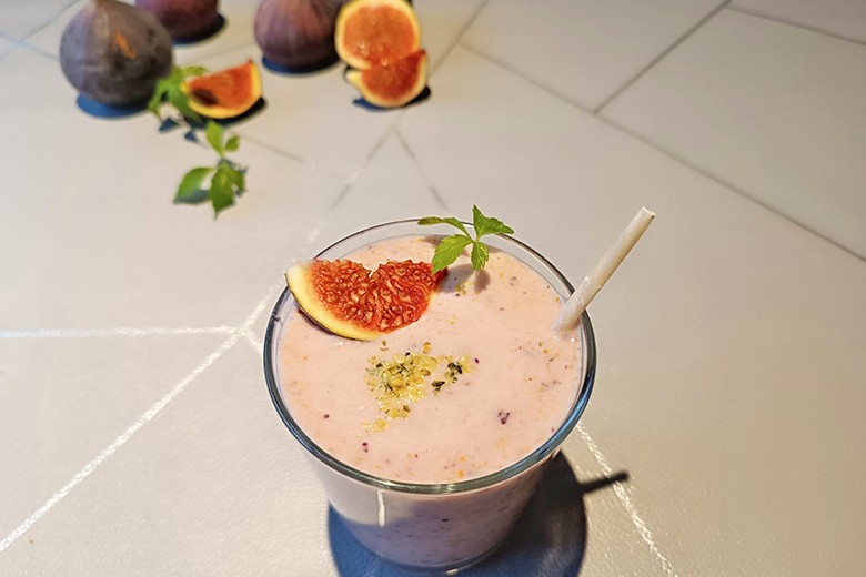 Feigen-Milch-Shake