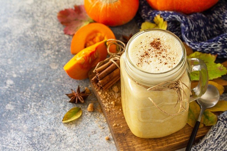 Goldener Herbst-Smoothie