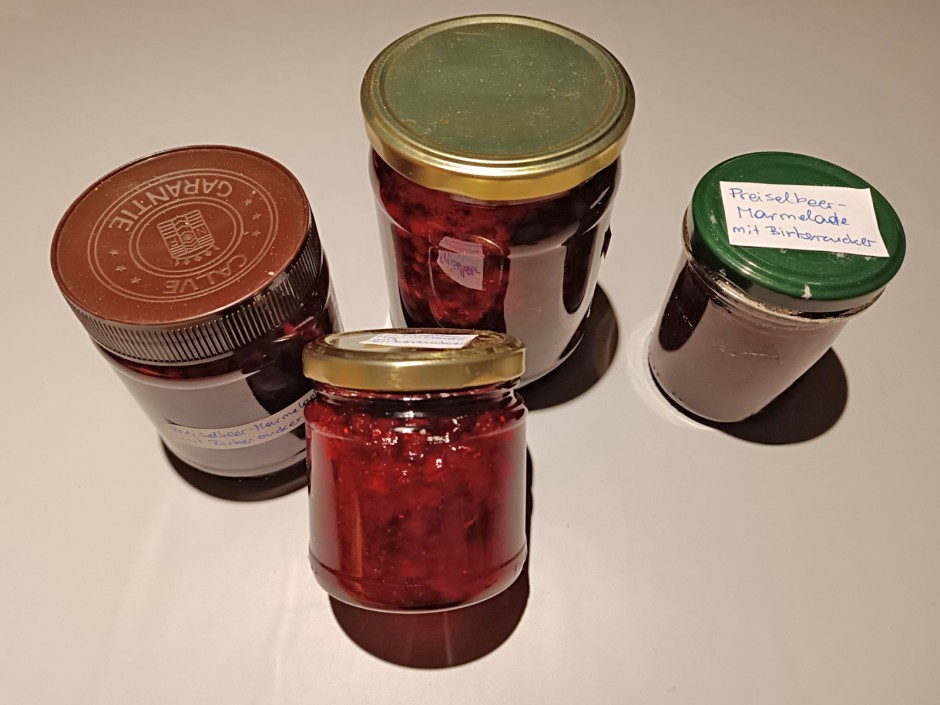 Preiselbeermarmelade mit Birkenzucker
