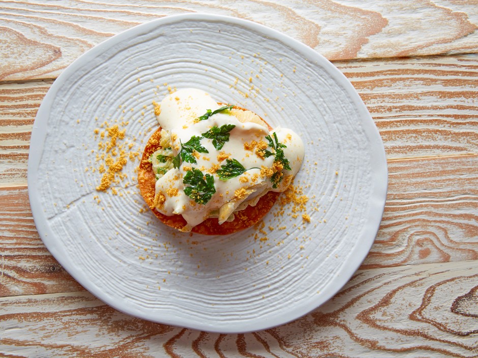 Ziegenkäse Espuma