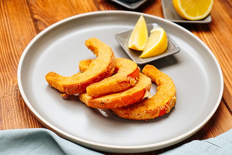 Kürbisschnitzel