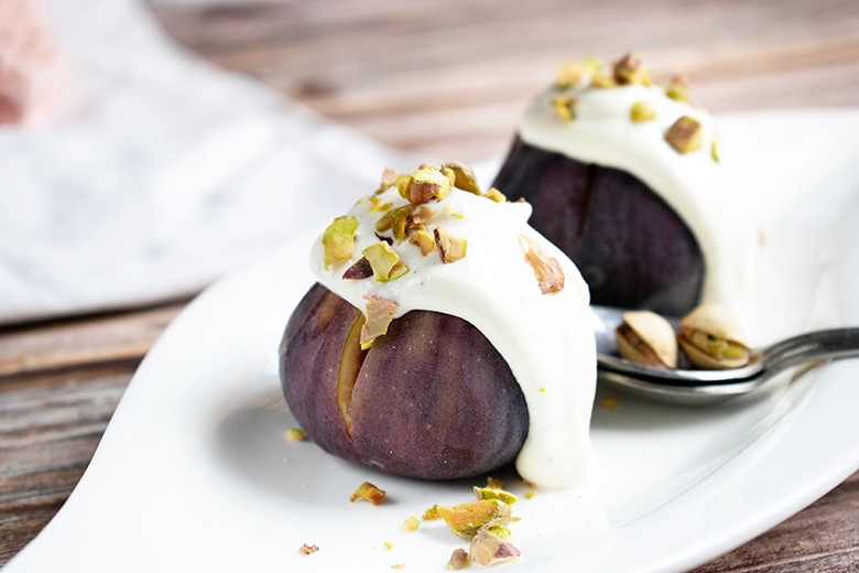 Feigen mit Pistaziencreme